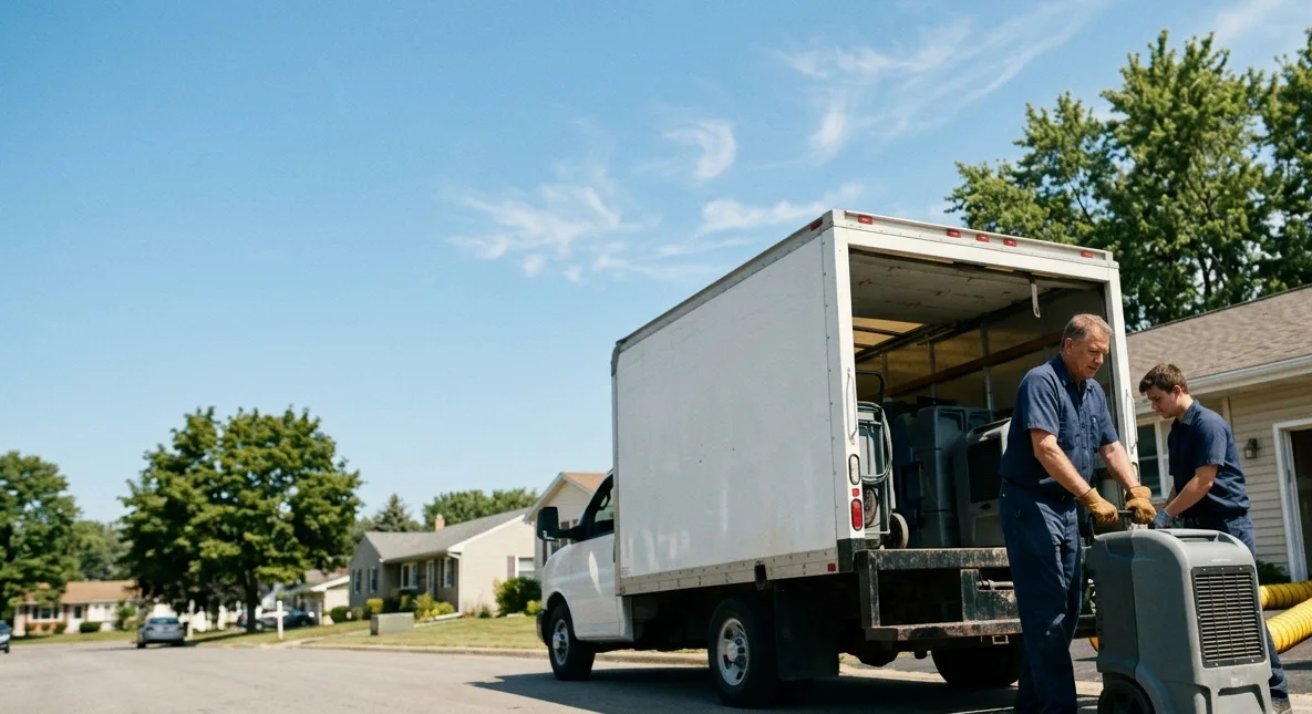 Water Damage Cleanup in Stendal, IN near me